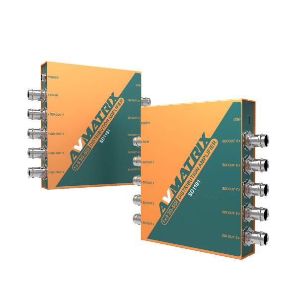 AVMatrix SD1191 3G SDI Reclocking Distribution Amplifier