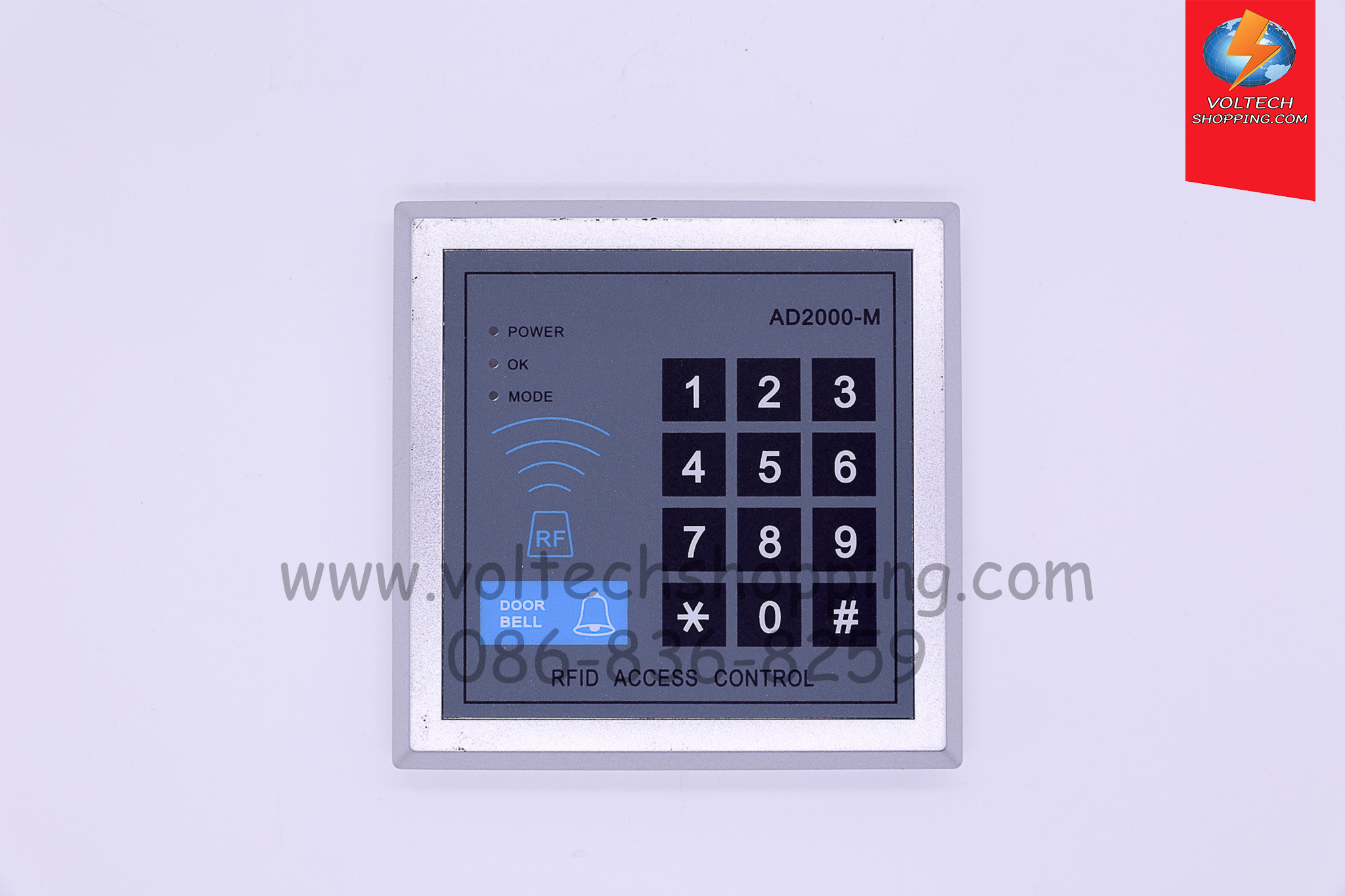 AC800 Wiegand RFID ระบบ Access Control Stand Alone ล็อคแม่เหล็ก