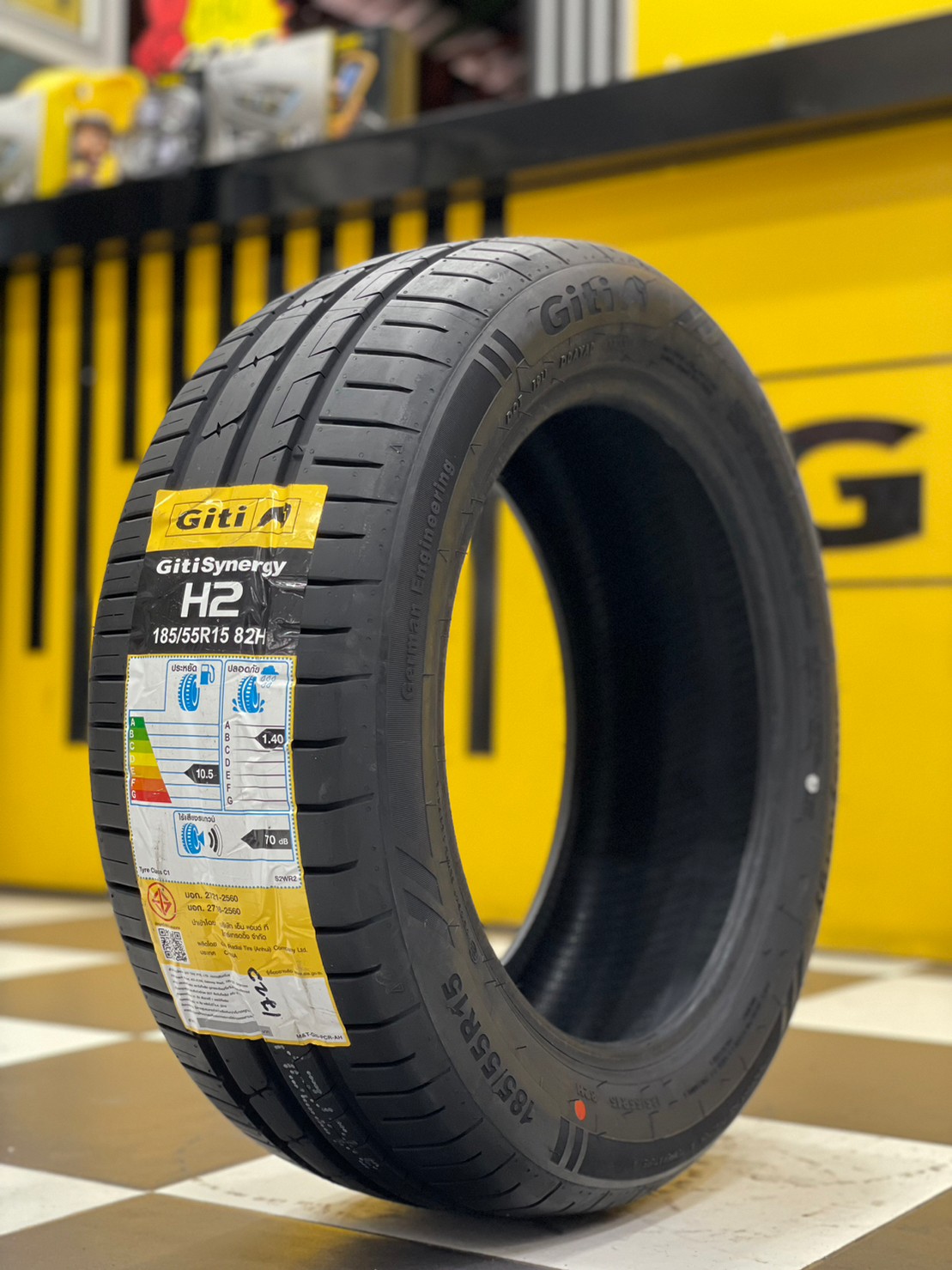 185/55R15 GITI SynergyH2 ยางใหม่ปี2023