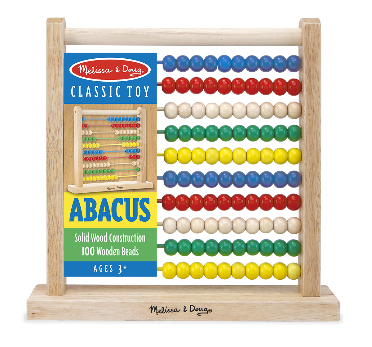 ของเล่นไม้ลูกคิด ส่งเสริมความเข้าใจ เรื่องจำนวน และตัวเลข Abacus