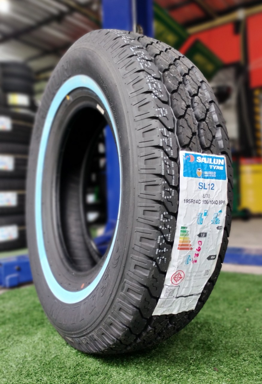 ยาง SAILUN SL12 195R14C ยางใหม่ปี 2022
