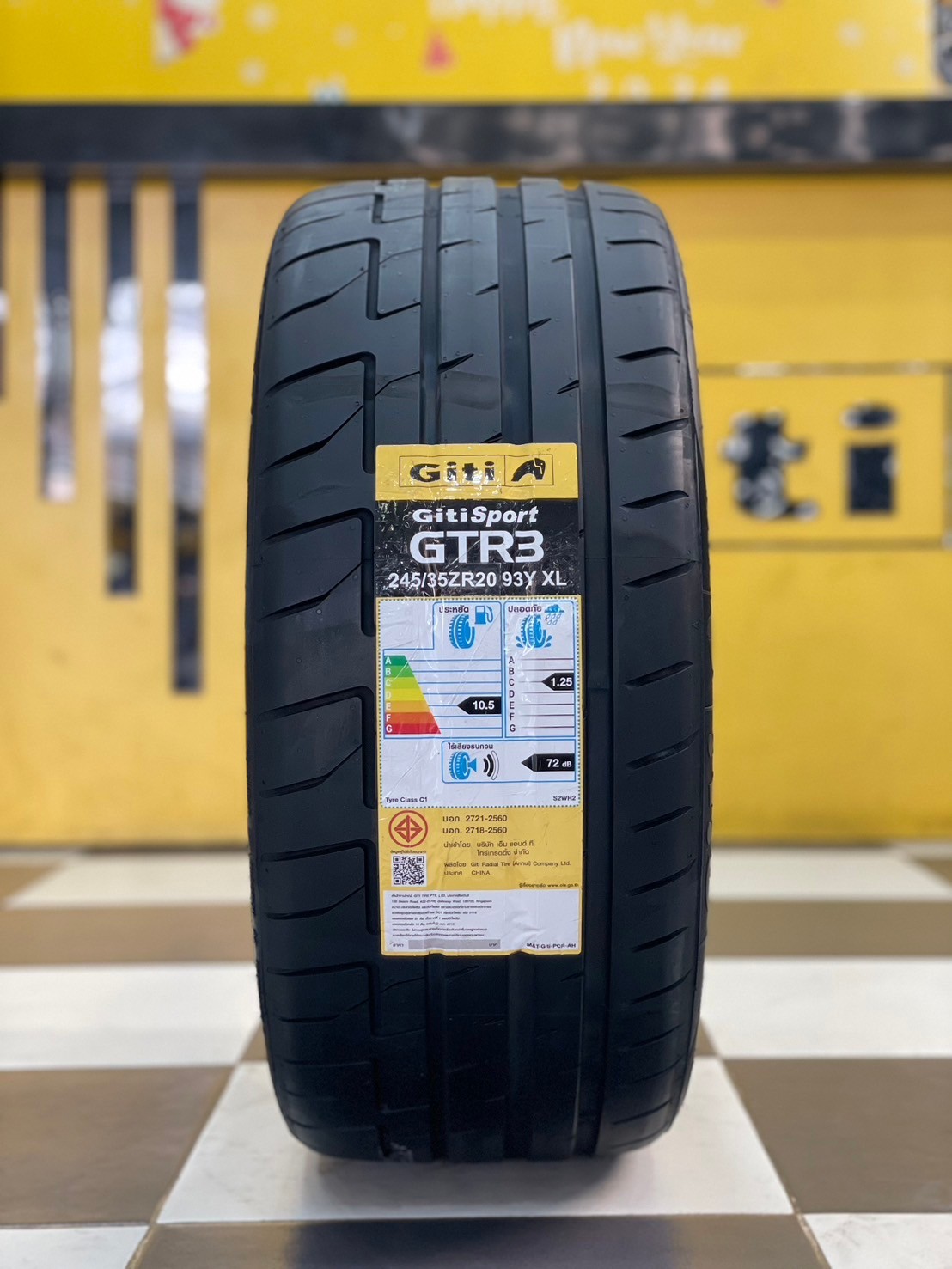 #ยางใหม่ #GITI_SPORT #GTR3 245/35ZR20