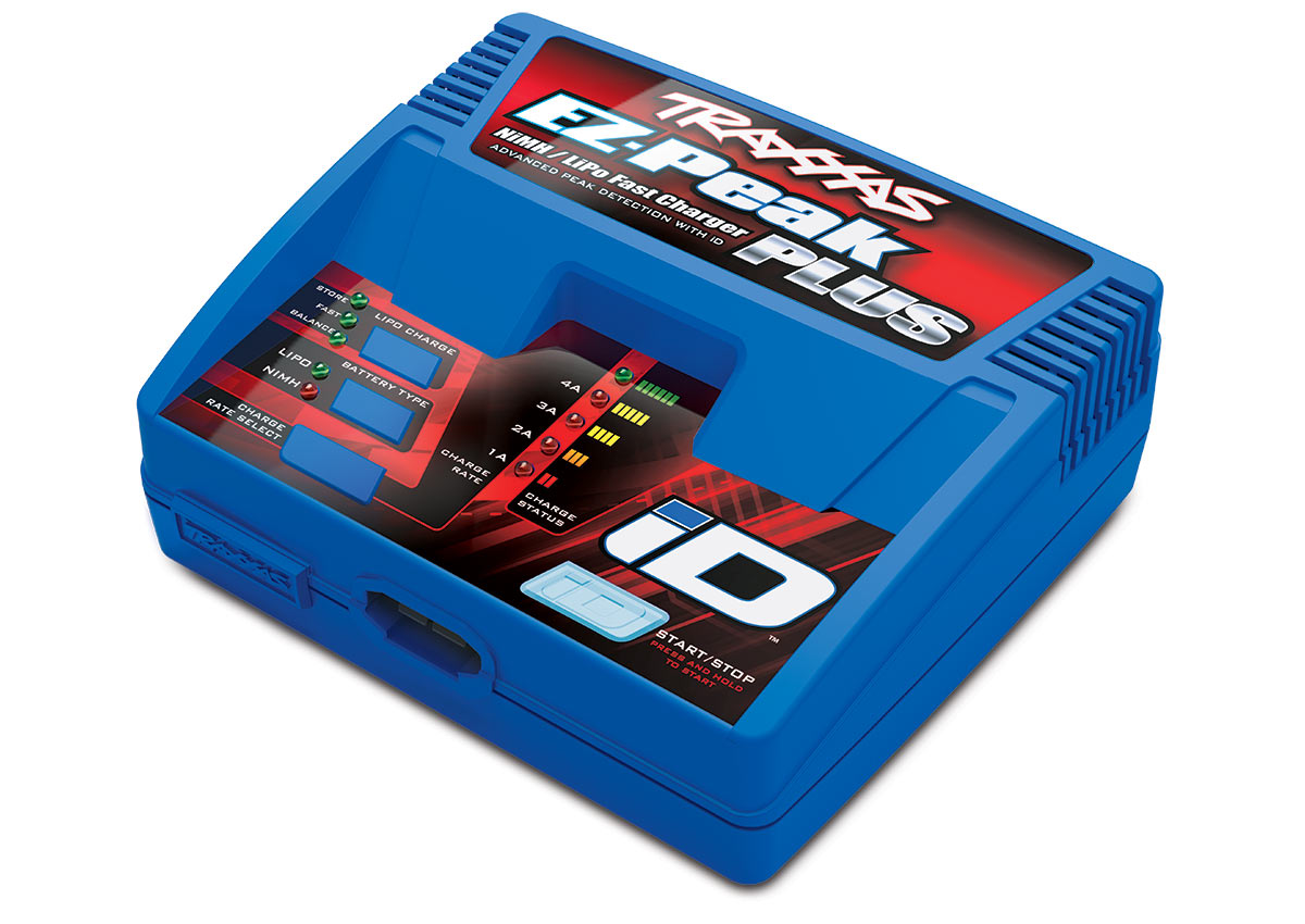 2970 EZ-Peak Plus 4-amp NiMH/LiPo Fast Charger with iD™ Auto Battery Identification