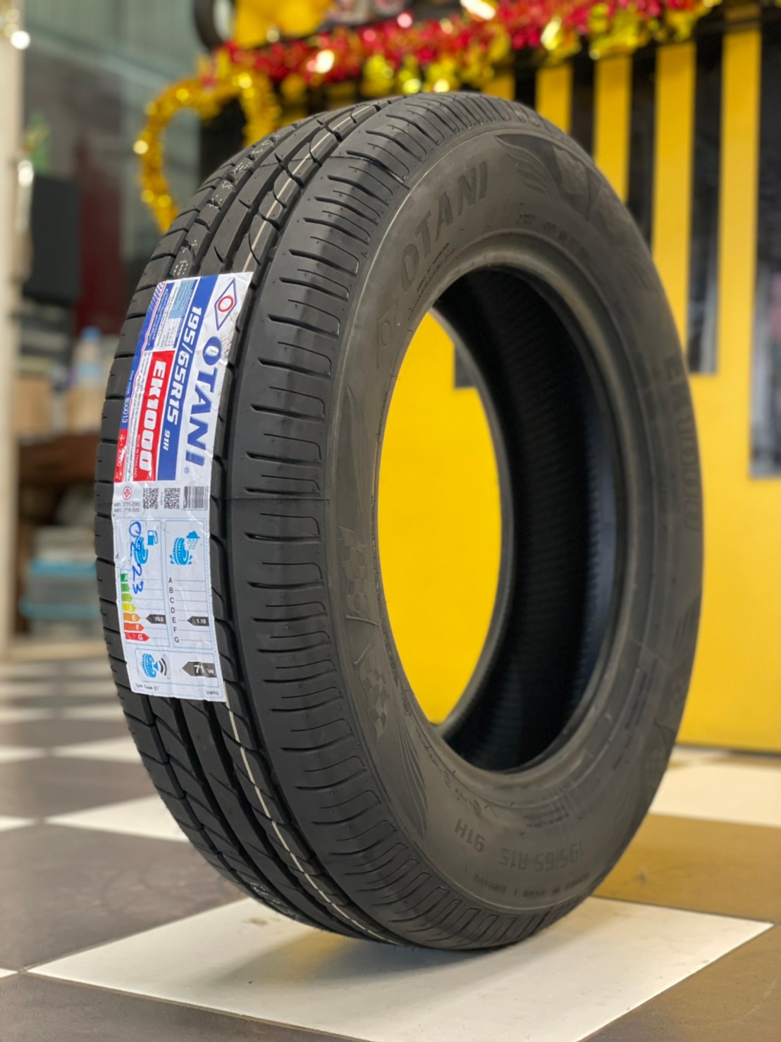 OTANI EK1000 195/65R15 ยางใหม่ปี2023
