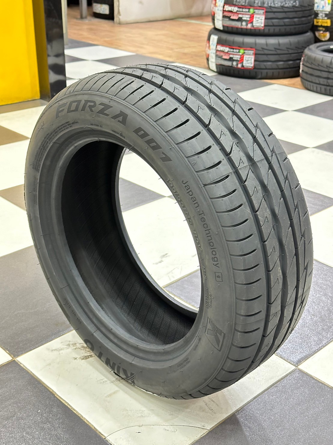 KINTO FORZA 001 Treadwear 280 195/55R15 ยางใหม่ปี2024