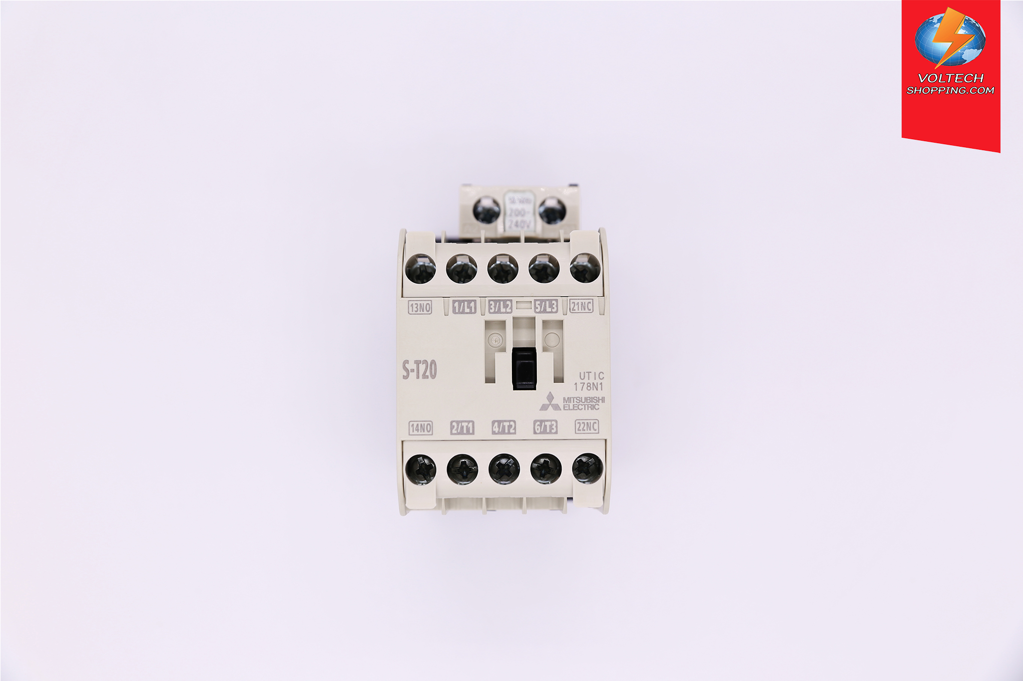 คอนแทคเตอร์ 1NO, 1NC Coil 220V "S-T20"