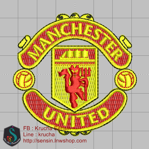 ไฟล์บล็อคปัก Manchester United 1