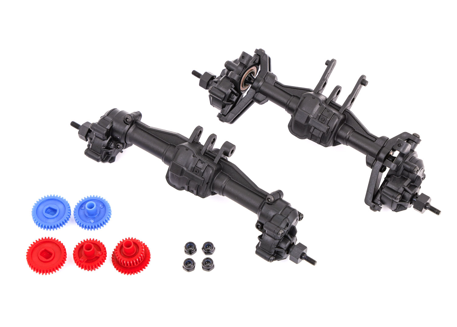 9843R Portal kit, complete (2.56:1 reduction) (includes rear axle assembly & front axle assembly)
