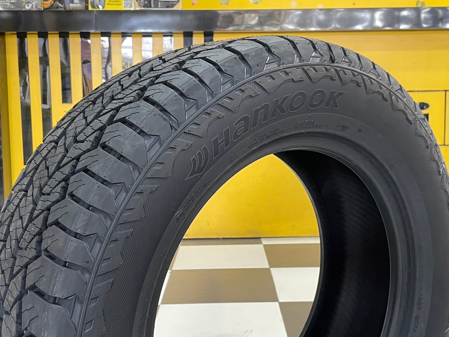 ยางใหม่ #HANKOOK_AT2 265/60R18ยางใหม่ปี2024