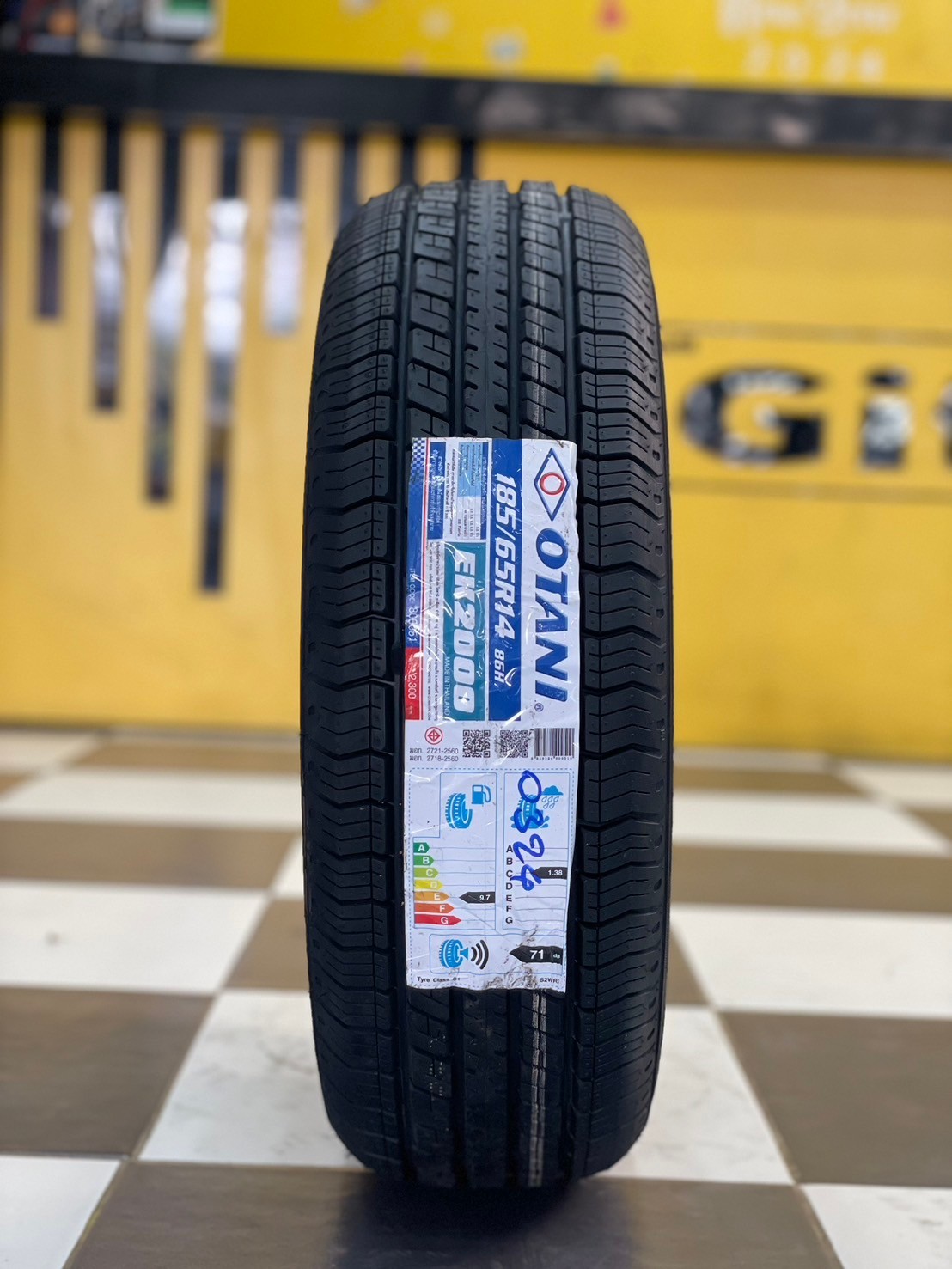 🔥🔥 #ยางใหม่ราคาโปรโมชั่น🔥🔥 #OTANI_EK2000 👉#OTANI #EK2000 185/65R14 ยางใหม่ปี2024