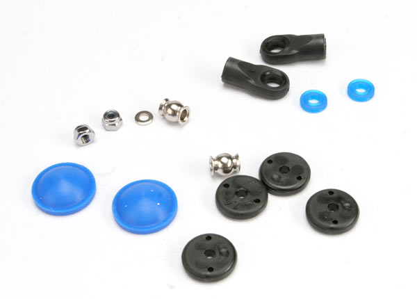 5562 Rebuild kit, GTR composite shocks (x-rings, bladders, all pistons, piston nuts, shock rod ends) renews 2 shocks