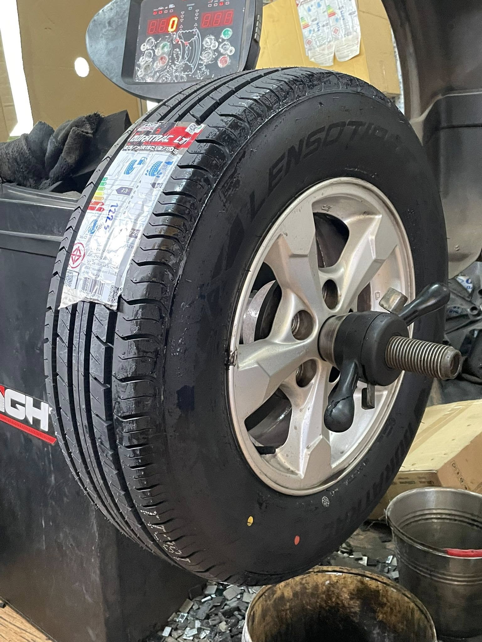 🛞❤️ #MITSUBISHI_TRITON เปลี่ยนยาง 🛞🐘#LENSO_LT-1_215/70R15