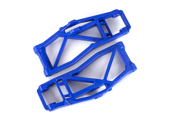 8999X Suspension arms, lower, blue (left and right, front or rear) (2) (for use with #8995 WideMaxx® suspension kit)