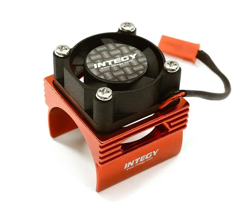 C28369RED Brushless Motor Heatsink+Cooling Fan 17, 000rpm for 1/16 E-Revo VXL & Slash VXL
