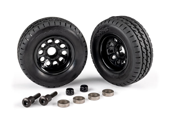 9797 Trailer wheels (2)/ tires (2)/ mounting hardware