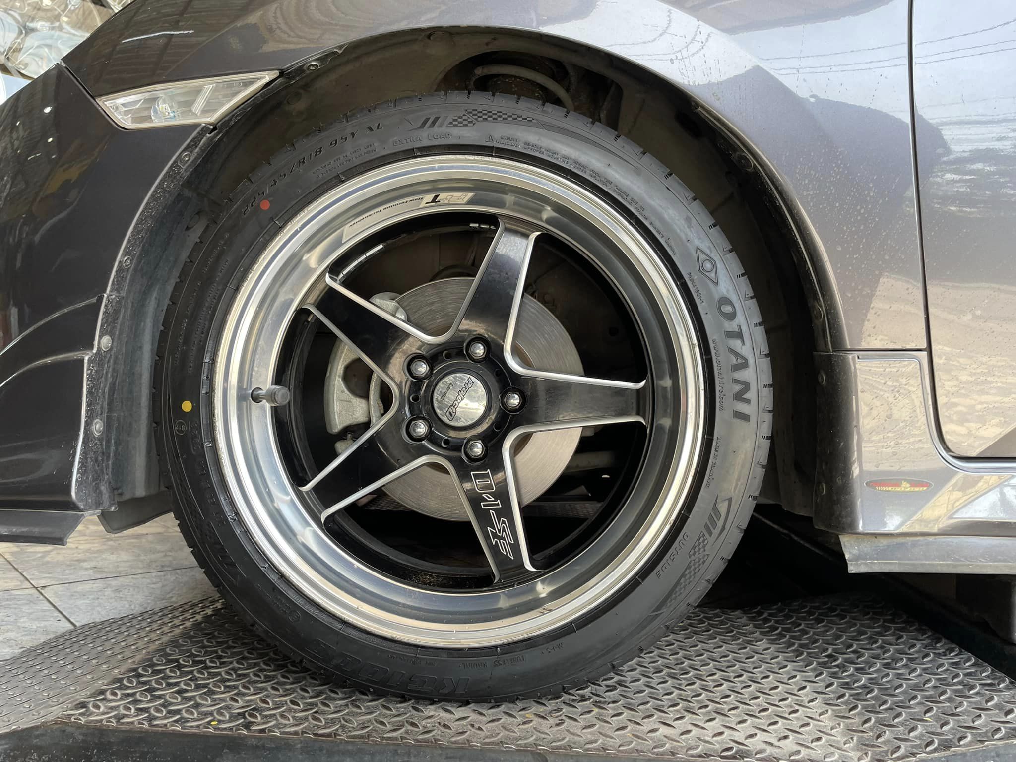 🚘 #HONDA_CIVIC❤️⚡️⚡️ 🛞 #OTANI_KC1000_225/45R18