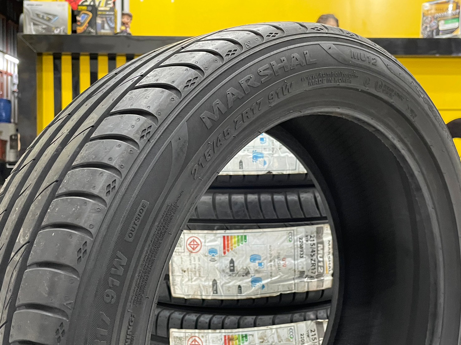 MARSHAL MU12 215/45R17 ยางใหม่ปี2021