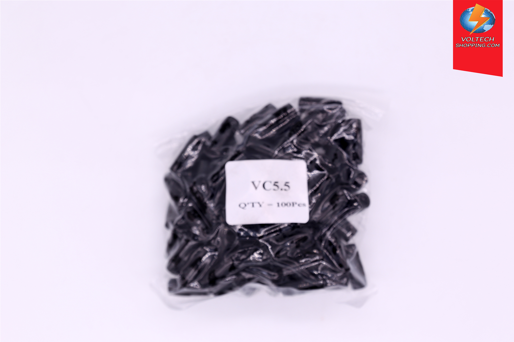 ปลอกหุ้มหางปลาสีดำ VC-005B