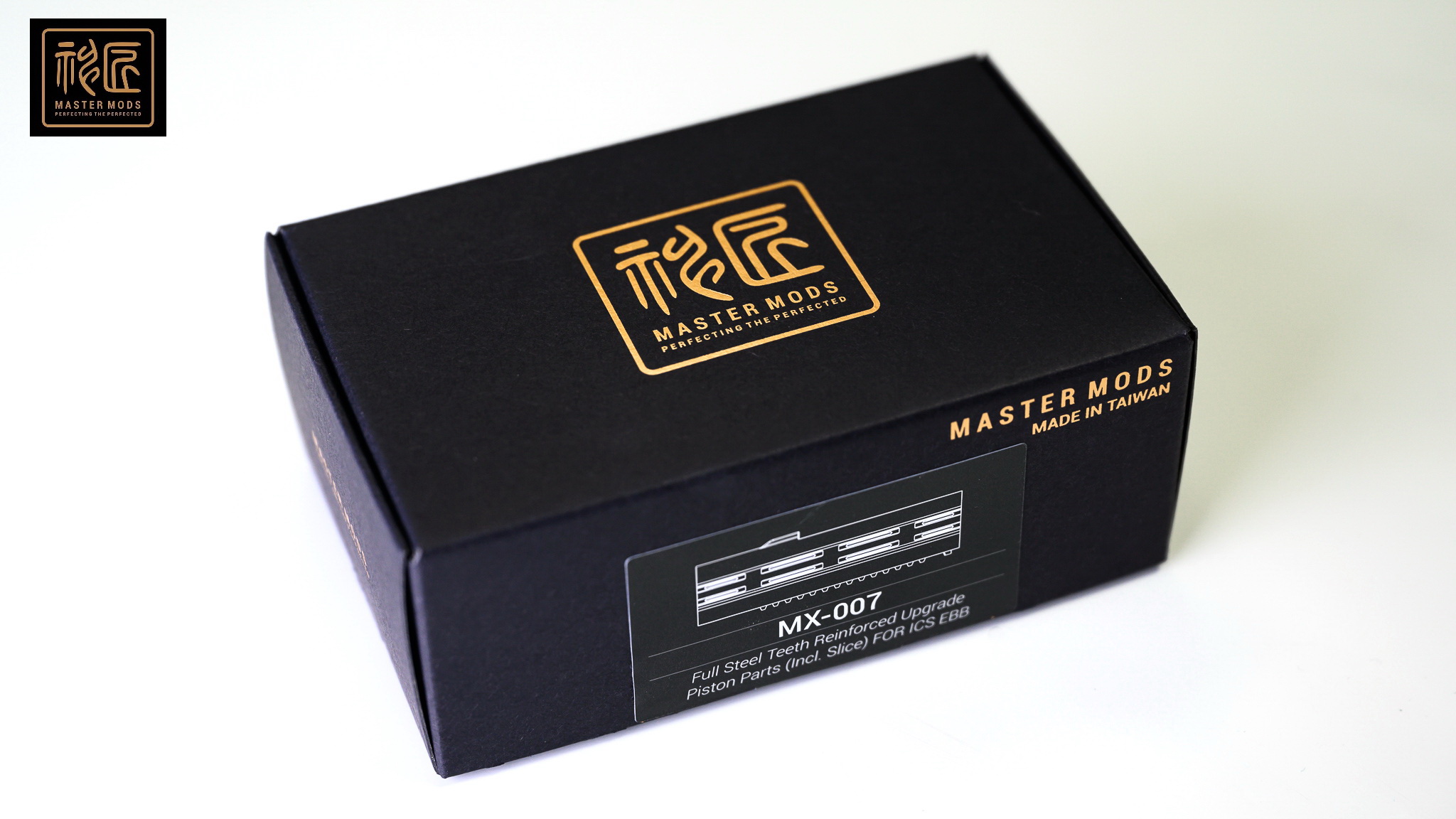 MX-007 Full Steel Teeth Reinforced Upgrade Piston (Incl. Slice) for ICS EBB series