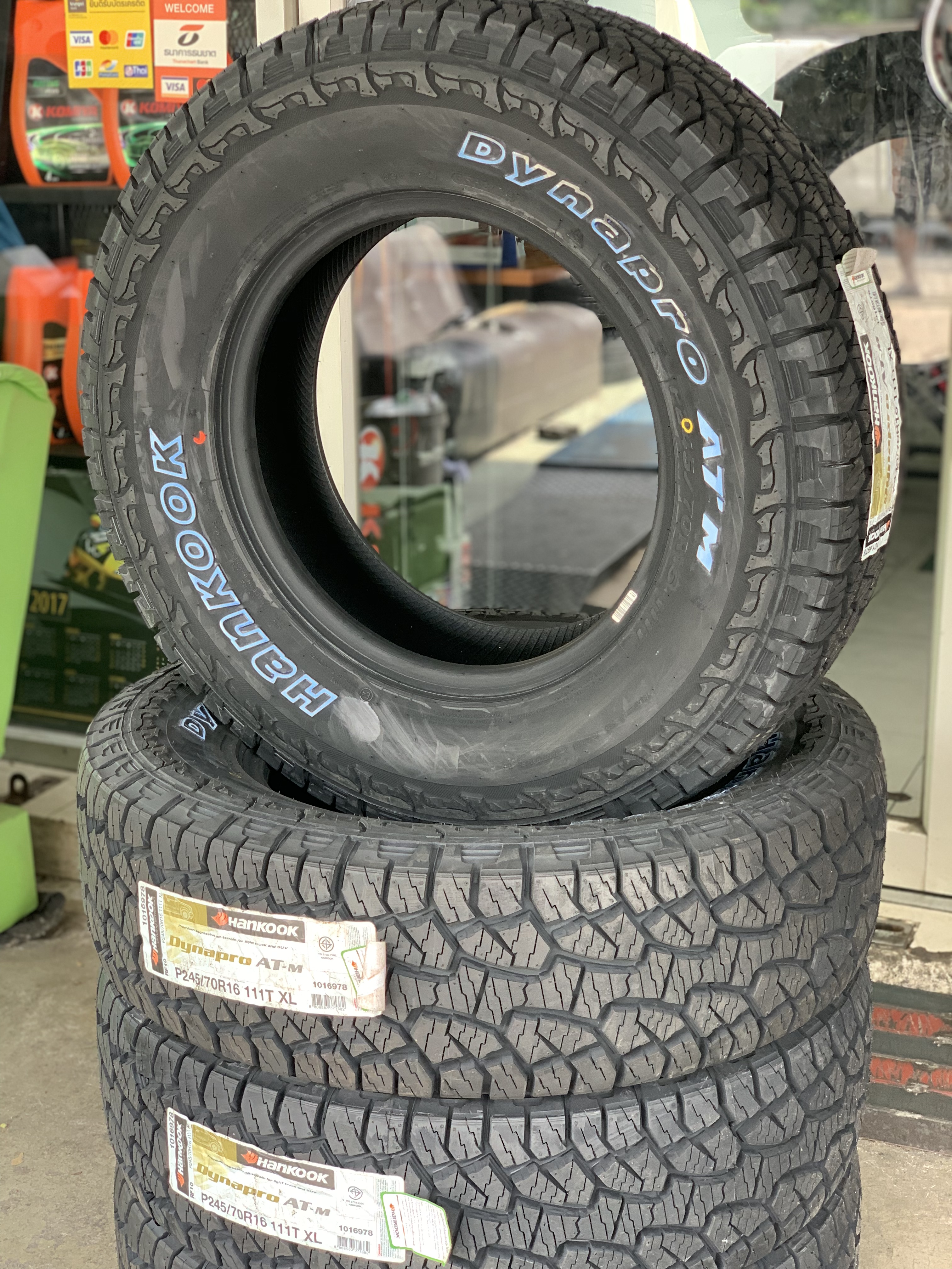 ยางใหม่Hankook Dynapro AT-M 245/70R16 (RF10)