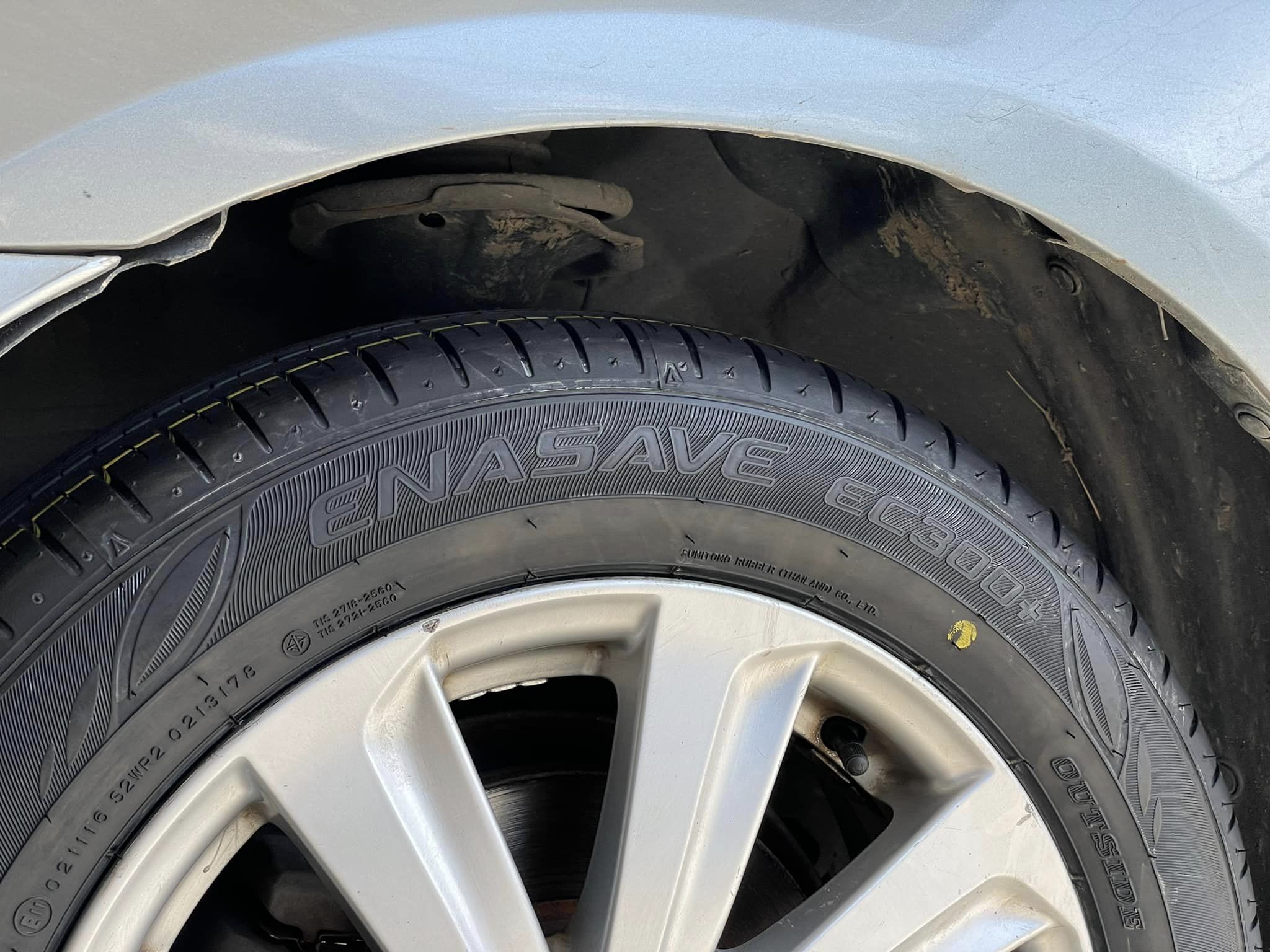 🛞❤️ #TOYOTA_VIOS🚘เปลี่ยนยาง 🛞🐘#DUNLOP_EC300+_185/60R15 ❤️ 🛞 #บริการตั้งศูนย์ล้อ🛠