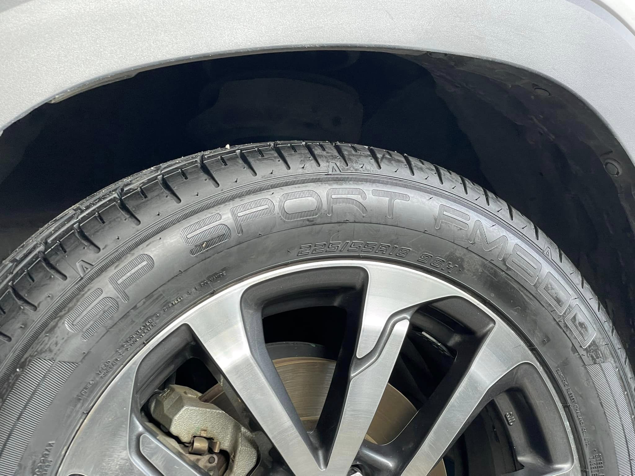 #TOYOTA_COROLL_CROSS🛞 ยางใหม่ DUNLOP SP SPORT FM800 22/55R18 ยางใหม่ปี2024