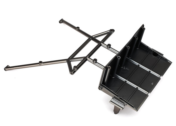 8432X Tube chassis, center section, rear (satin black chrome-plated)