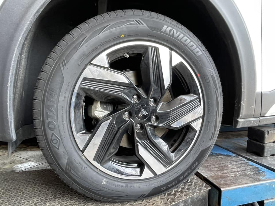 🚘 #NETA_X🛞เปลี่ยนยาง #OTANI #KN1000 225/60R18