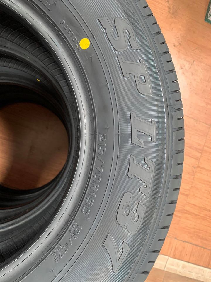 ยางใหม่Dunlop SP LT37 215/70R15 ยางใหม่ปี2020