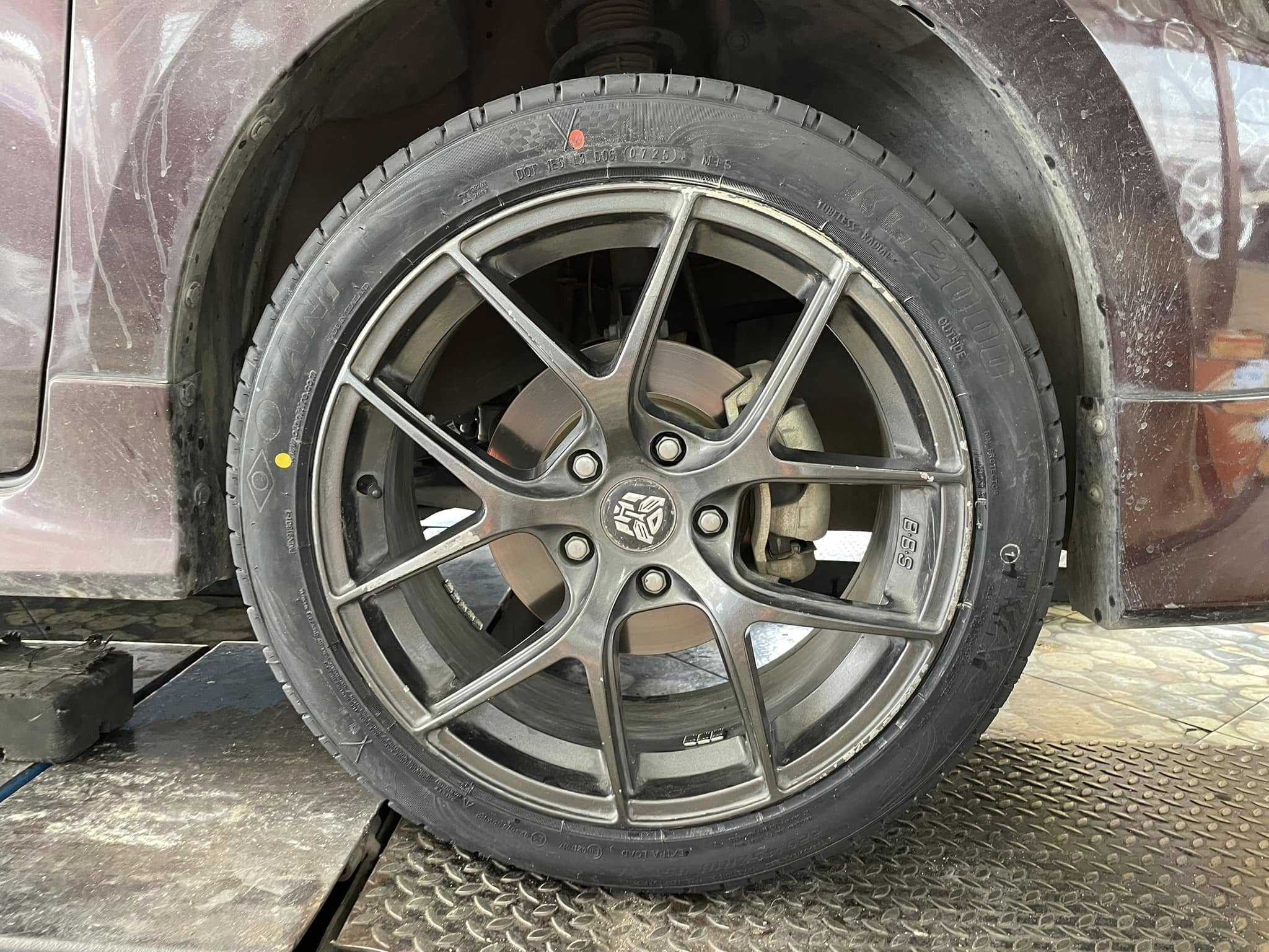 🚘 #SUZUKI_ERTIGA🛞#เปลี่ยนยาง #OTANI #KC2000 225/45R18