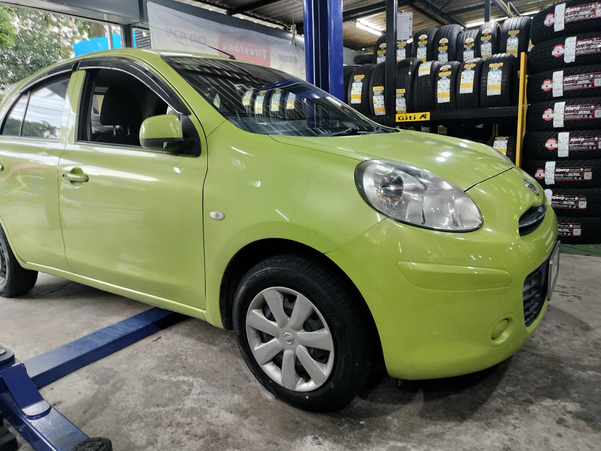 #NISSAN_MARCH #OTANI_EK1000_185/65R14