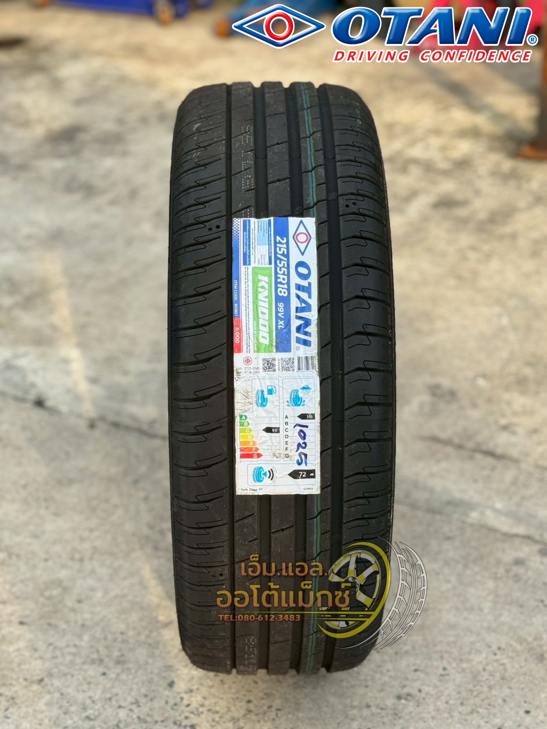 OTANI #KN1000 215/55R18 #ยางใหม่ปี2025