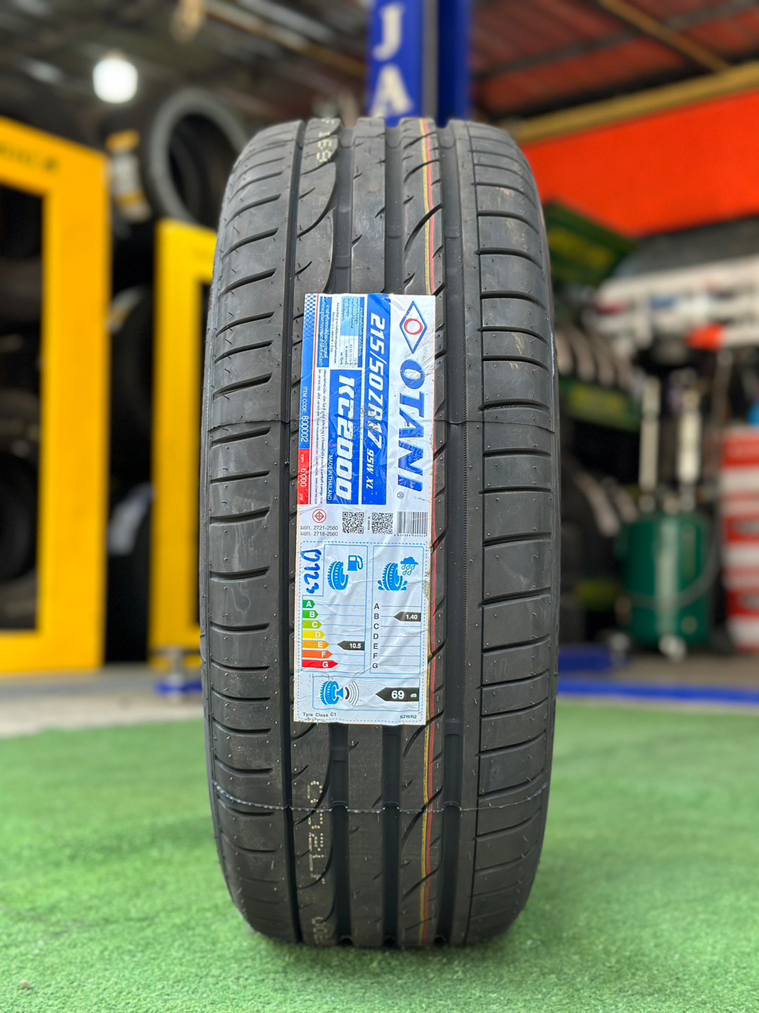OTANI KC2000 215/50R17 ยางใหม่ปี2023 ราคาพิเศษพร้อมติดตั้งฟรี สามารถสอบถามเพิ่มเติมได้ค่ะ