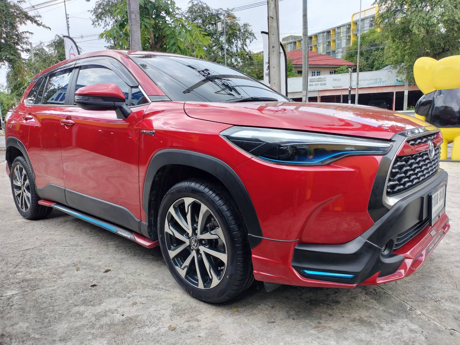 🚘#TOYOTA_CROSS เปลี่ยนยาง 🛞 #OTANI_KC2000_225/50R18