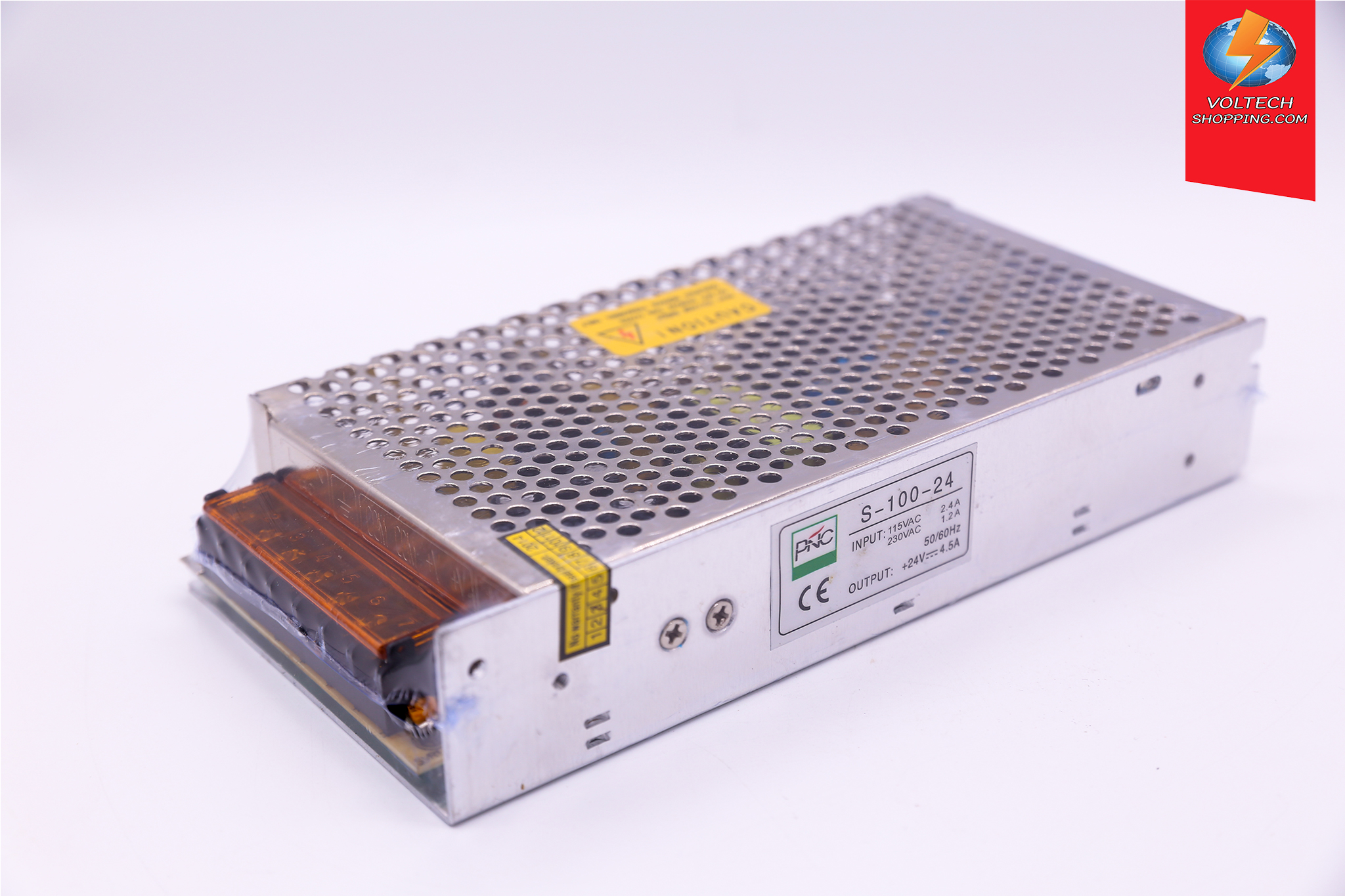 Power Supply 220VAC/24 VDC, 4.5A, 100W