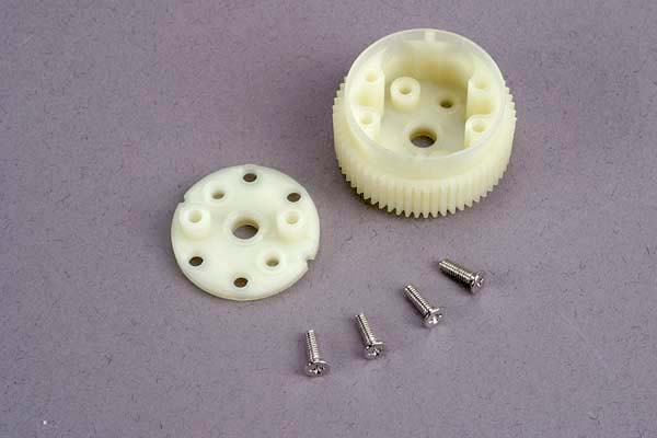 2381 Main diff gear w/side cover plate & screws
