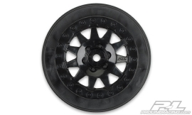 PRO-2739-03 F-11 +3 offset 2.2"/3.0" Black Wheels