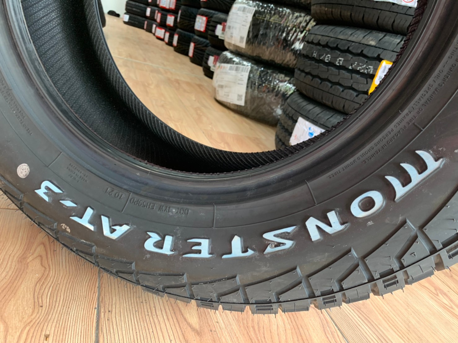 RAIDEN MONSTER AT3 265/60R18 ยางลายใหม่ มิติใหม่ของยาง all terrain