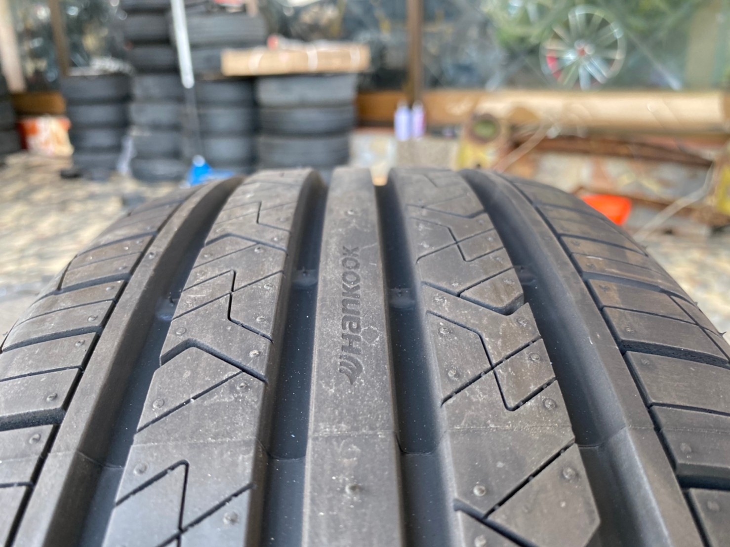 ยางใหม่ Hankook Kinergy 195/55R15 ยางนุ่มเงียบคุณภาพดี ยางใหม่ปี2020