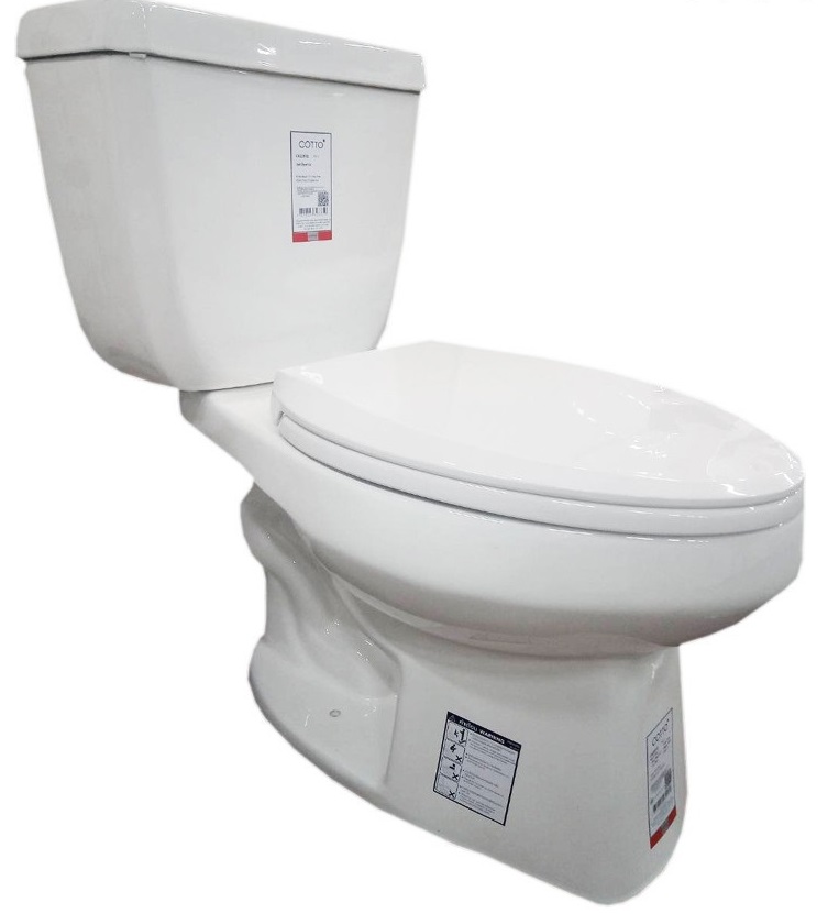 COTTO C13461H สุขภัณฑ์สองชิ้น ใช้น้ำ 6 ลิตร