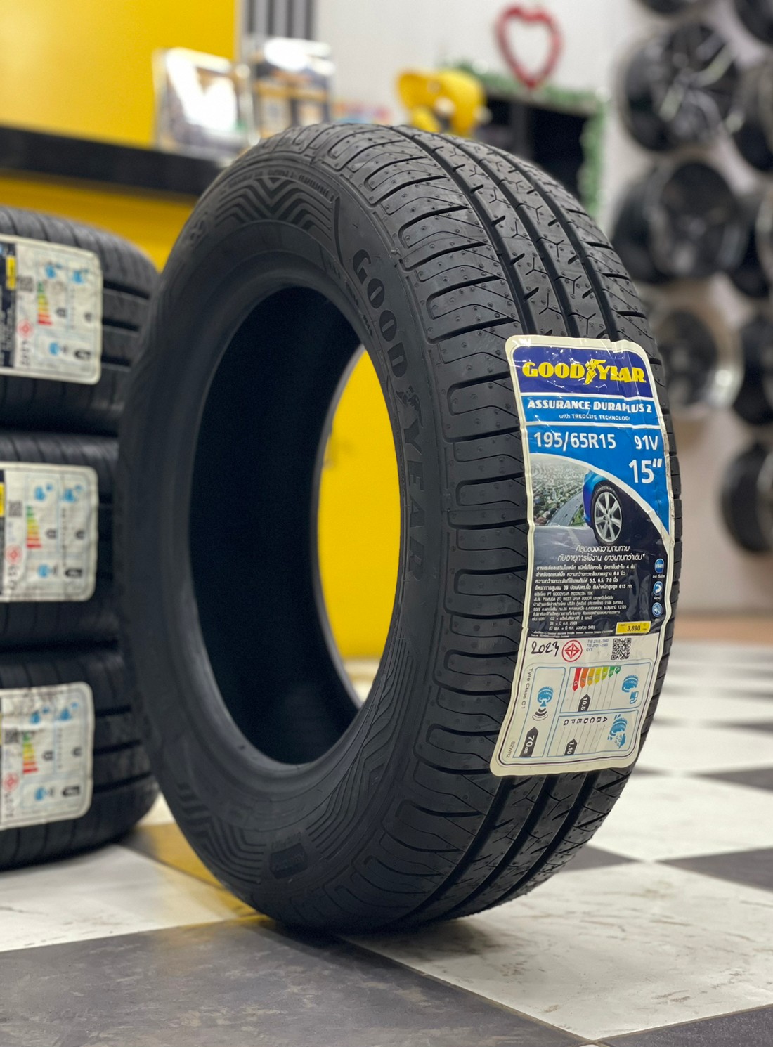 195/65R15 #GOODYEAR รุ่น #ASSURANCE DURAPLUS 2 🔥 🔥🔥🔥