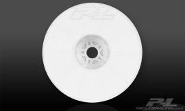 PRO-2801-04 Velocity VTR 4.0" White Front or Rear 1/2" offset Wheels