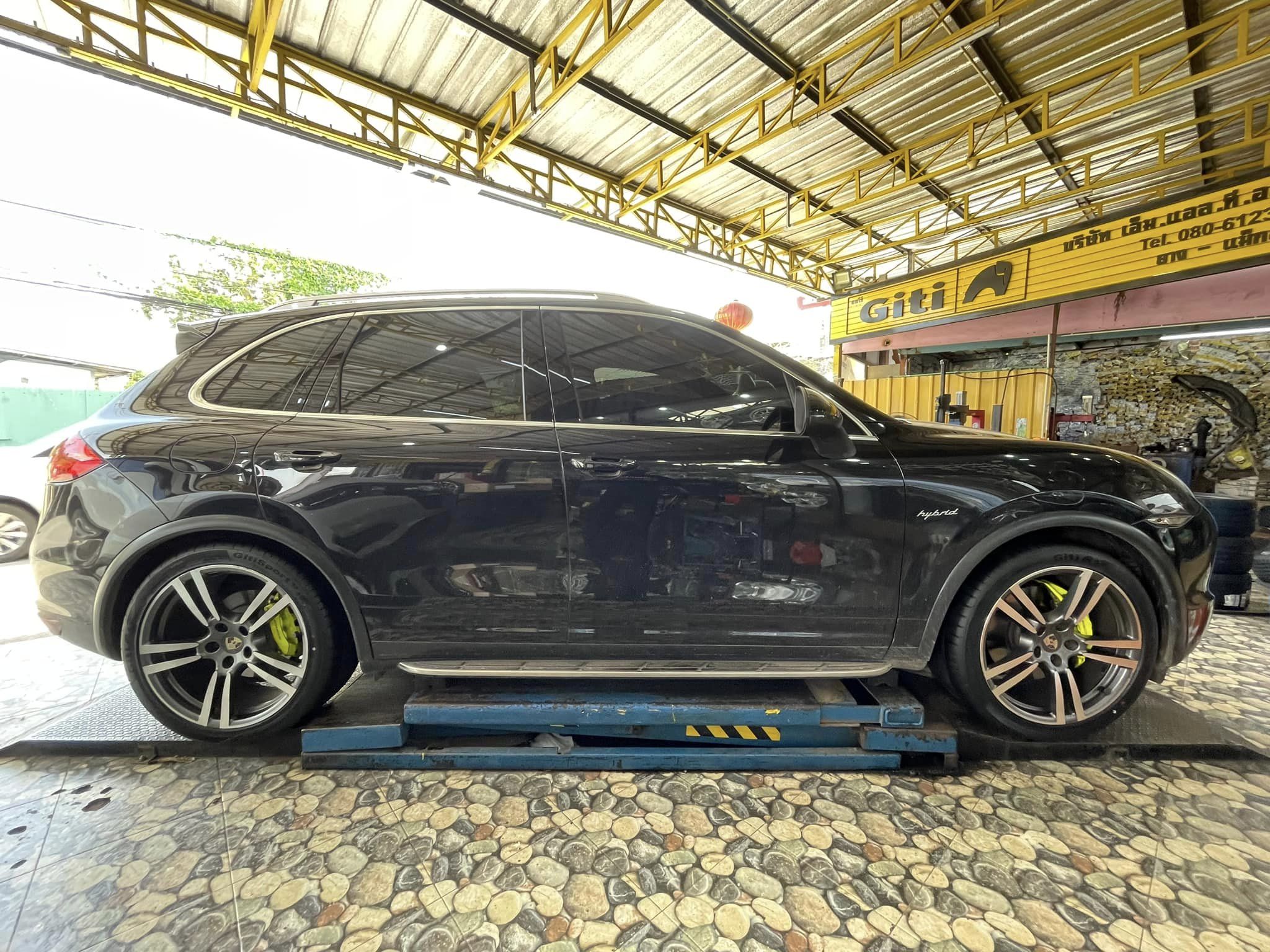 #Porsche #Cayenne #ยางรถยนต์แบรนด์คุณภาพ #Giti_SportS2 295/35R21🛞