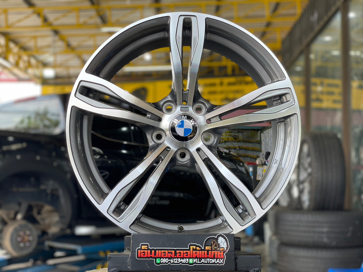 ล้อแม็กซ์ใหม่ขอบ19 BMW BM1 19x8.5 ET35 5x120