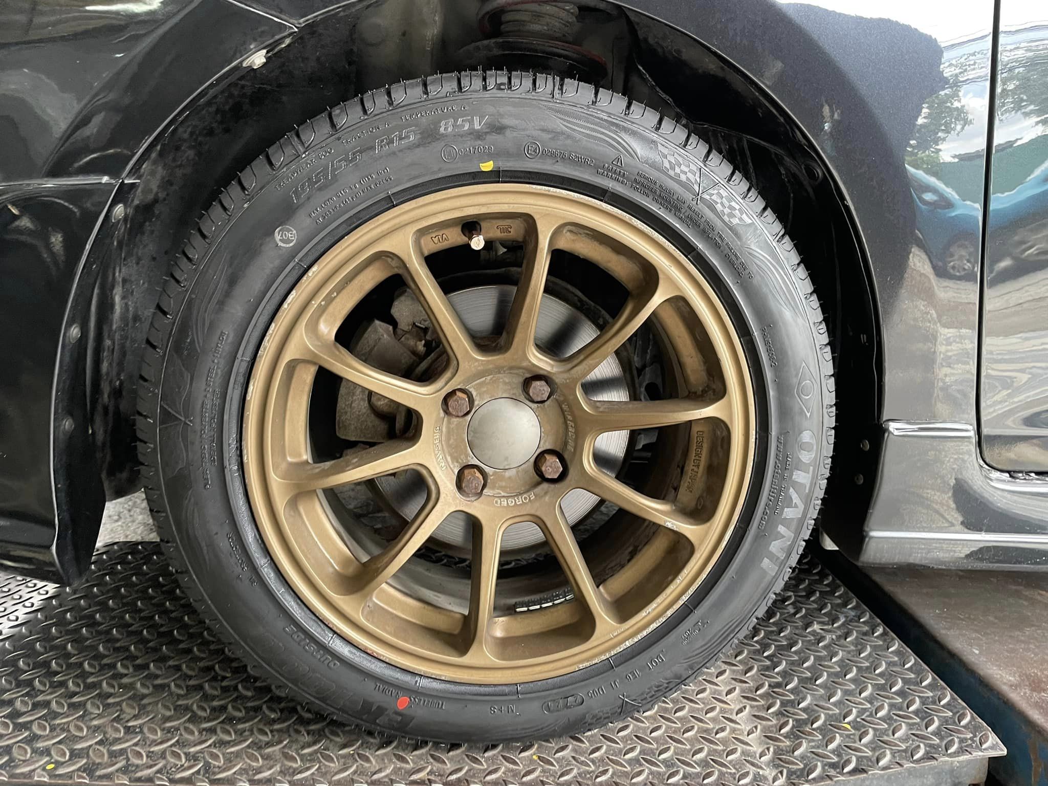 🚘 #TOYOTA_VIOS❤️ #OTANI #EK1000 195/55R15