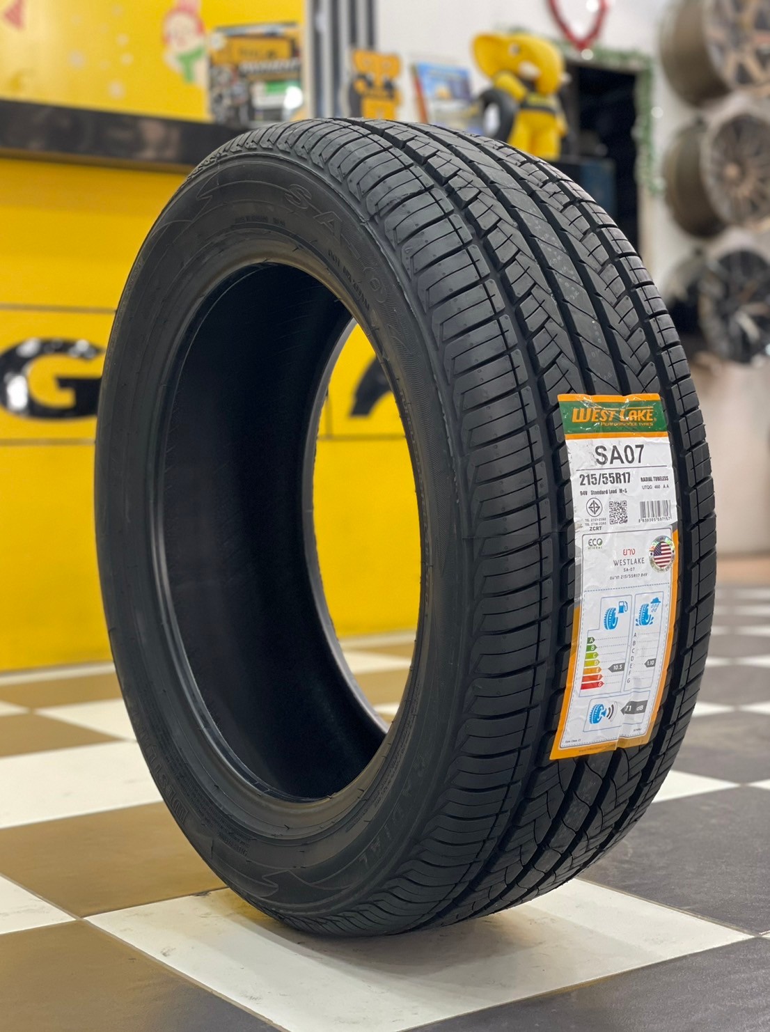 Westlake SA07 215/55R17 ยางใหม่ปี2024 ที่สุดของความประหยัด พร้อมสมรรถนะของยางที่คุ้มราคา ยางไทย มีรับประกัน 100วัน