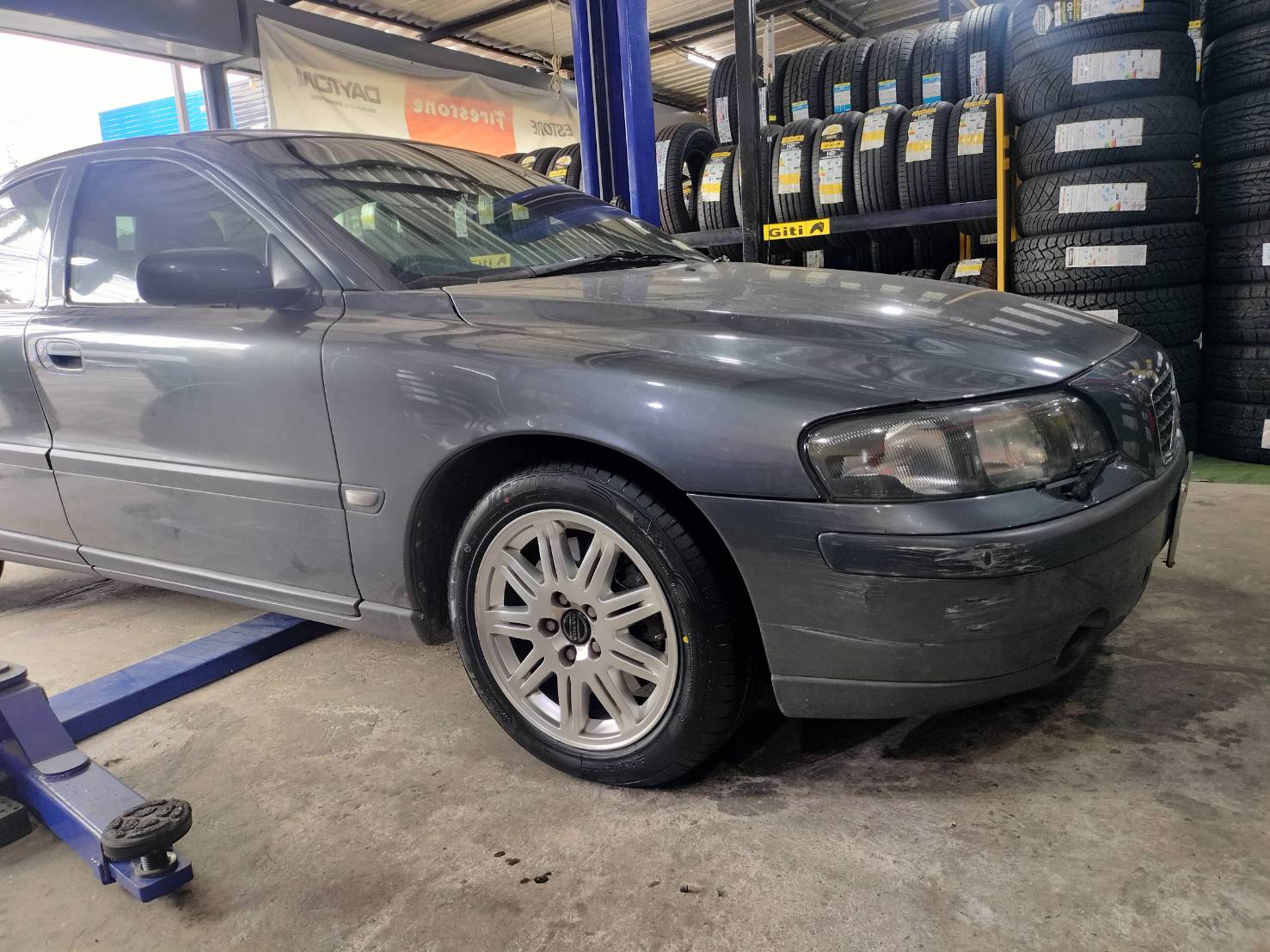 VOLVO_S60 เปลี่ยนยาง 🛞 #OTANI_KC2000_205/55R16