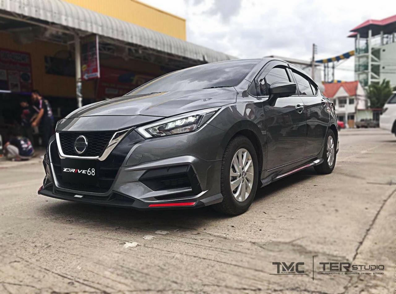 Nissan Almera นิสสัน อัลเมร่า ชุดแต่งสเกิตรอบคัน