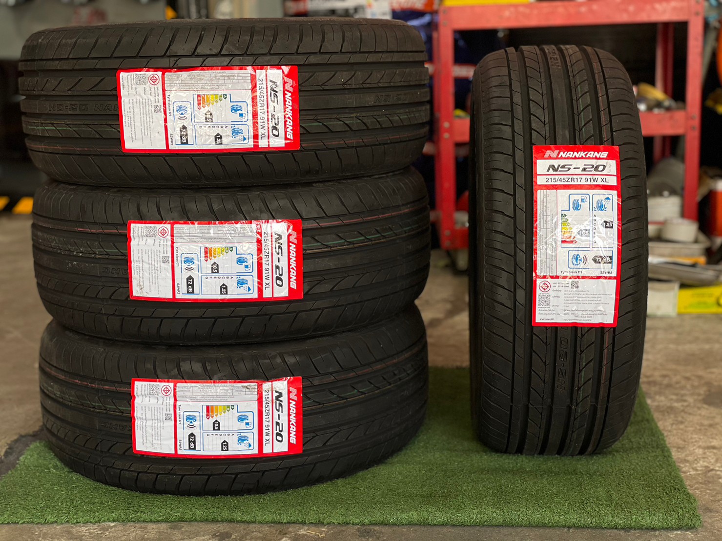 ยางใหม่NANKANG NS-20 215/45R17 ยางใหม่ปี2023
