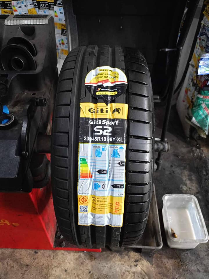 เปลี่ยนยางORA_GOODCAT 🛞 #GITI #SportS2 235/45R18